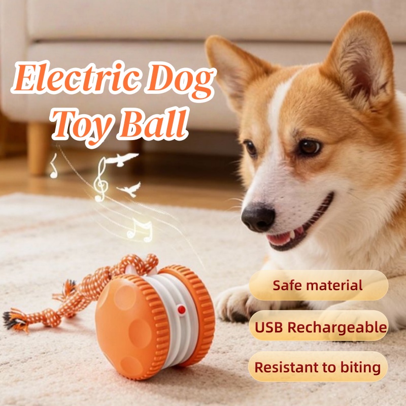 Automatic Moving Dog Ball - Smart Electric Interactive Pet Toy Ball