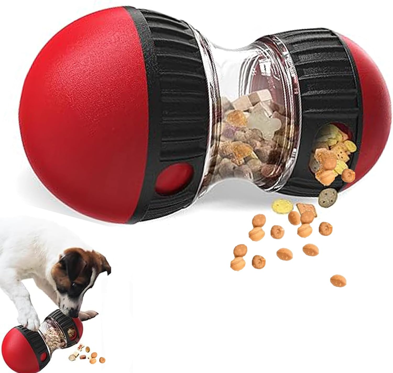 Dog Puzzle Feeder Toy - Dog Toys & Adjustable Slow Feeder