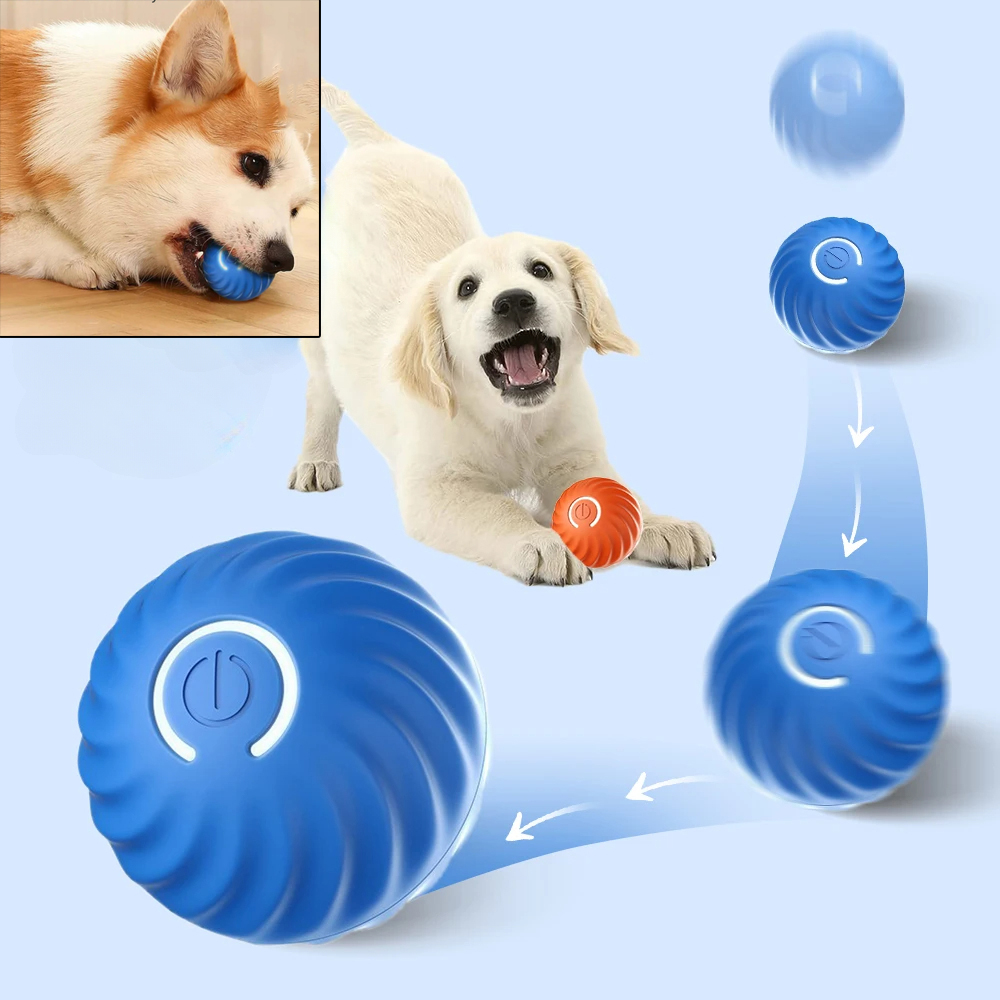 Automatic Moving Dog Ball - Dog Toy Ball Automatic Moving Bouncing