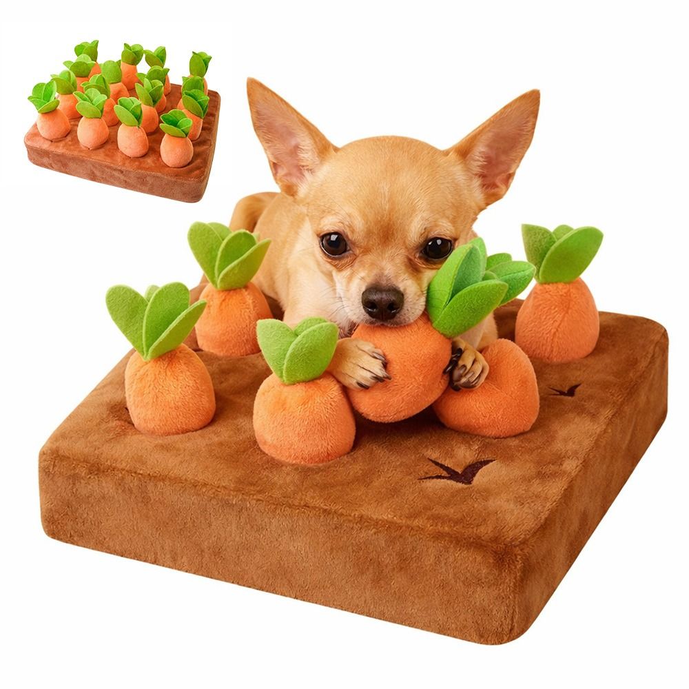 Snuffle Mat For Dogs - Stress Relief Carrot Snuffle Mat Mental