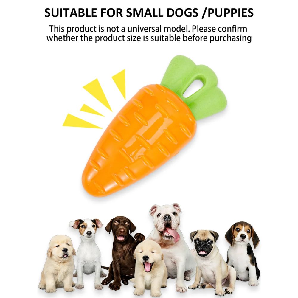 Indestructible Dog Chew Toy - Durable TPR Indestructible Dog Toy Squeaky