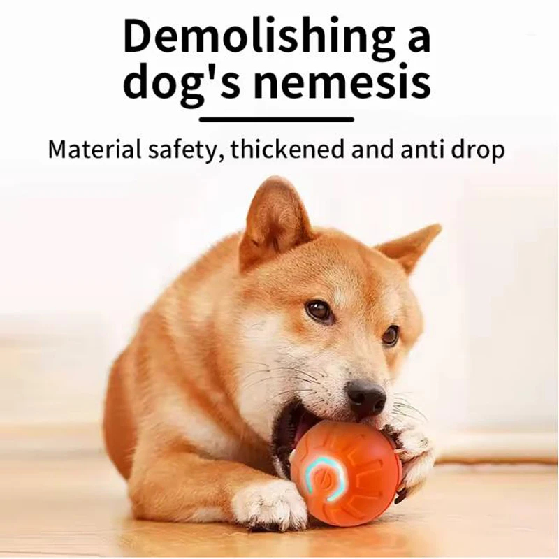 Automatic Moving Dog Ball - Intelligent Interactive Pet Toy Ball Electronic