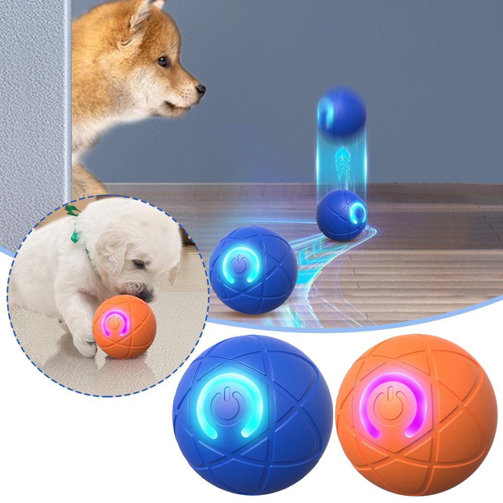 Automatic Moving Dog Ball - Electronic Interactive Pet Toy Smart Dog