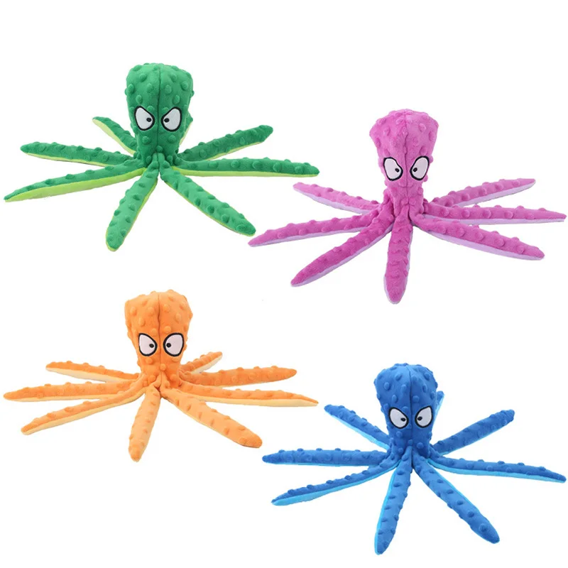 Pet Plush Toy Octopus Dog Inte - Indestructible Dog Chew Toy 评论和价格