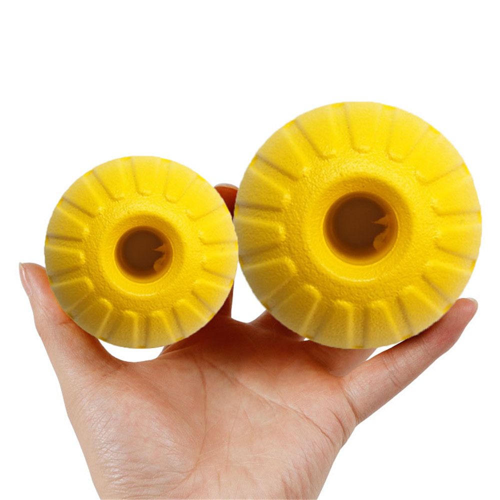 7cm/9cm Yellow Indestructible  - Suction Cup Dog Tug Toy 评论和价格