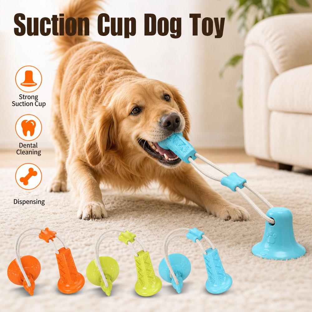Suction Cup Dog Chew Toy Inter - Suction Cup Dog Tug Toy 评论和价格