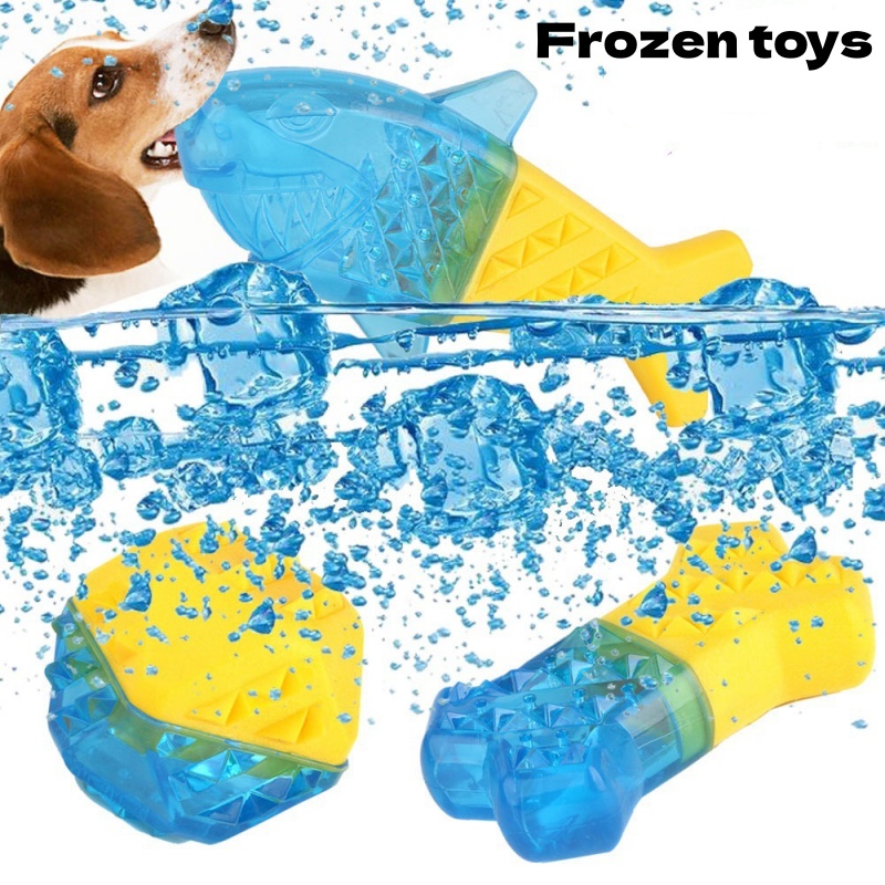 Summer Cooling Dog Chew Toys F - Teeth Cleaning Dog Chew Bone 评论和价格