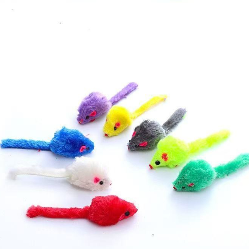 Cat Mouse Toy Squeaky Prefille - Catnip Interactive Plush Mouse 评论和价格