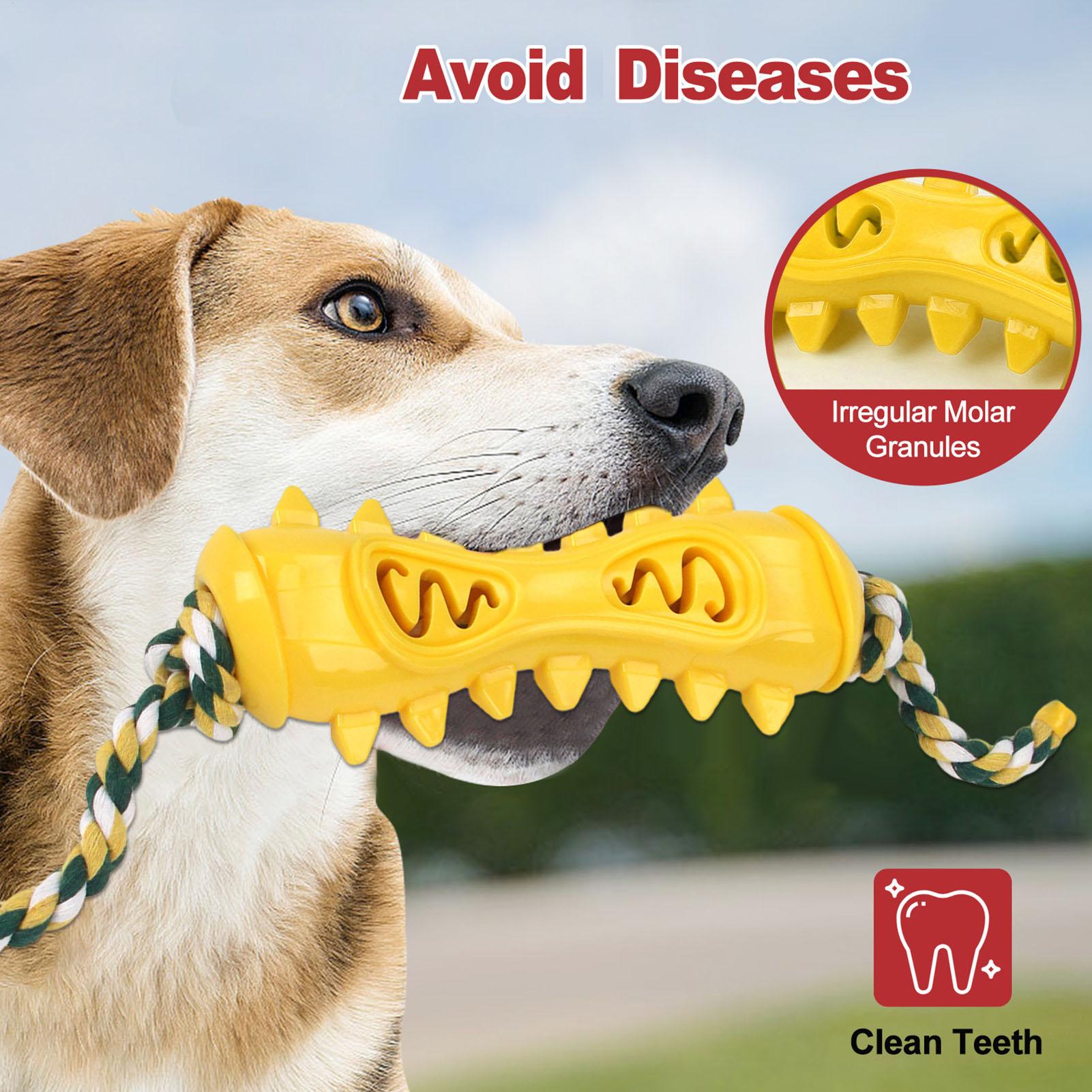 Chew Toys For Aggressive Chewe - Dog Rope Toy Aggressive Chewers 评论和价格