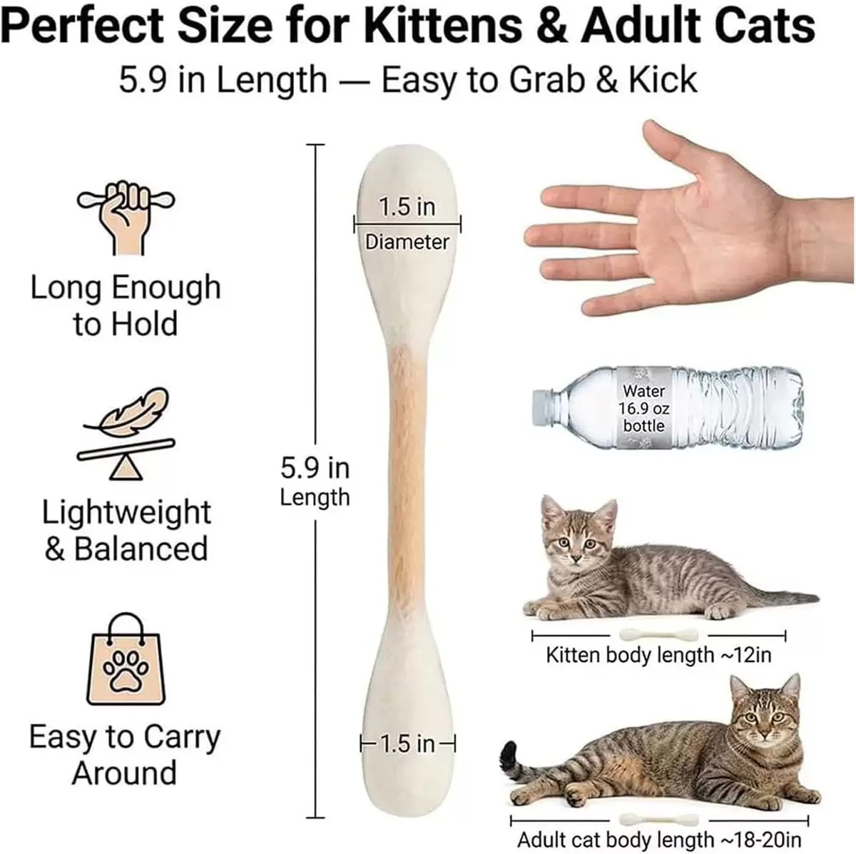 6 in 1 Cat Toy Set Catnip Toys - Catnip Interactive Plush Mouse 评论和价格
