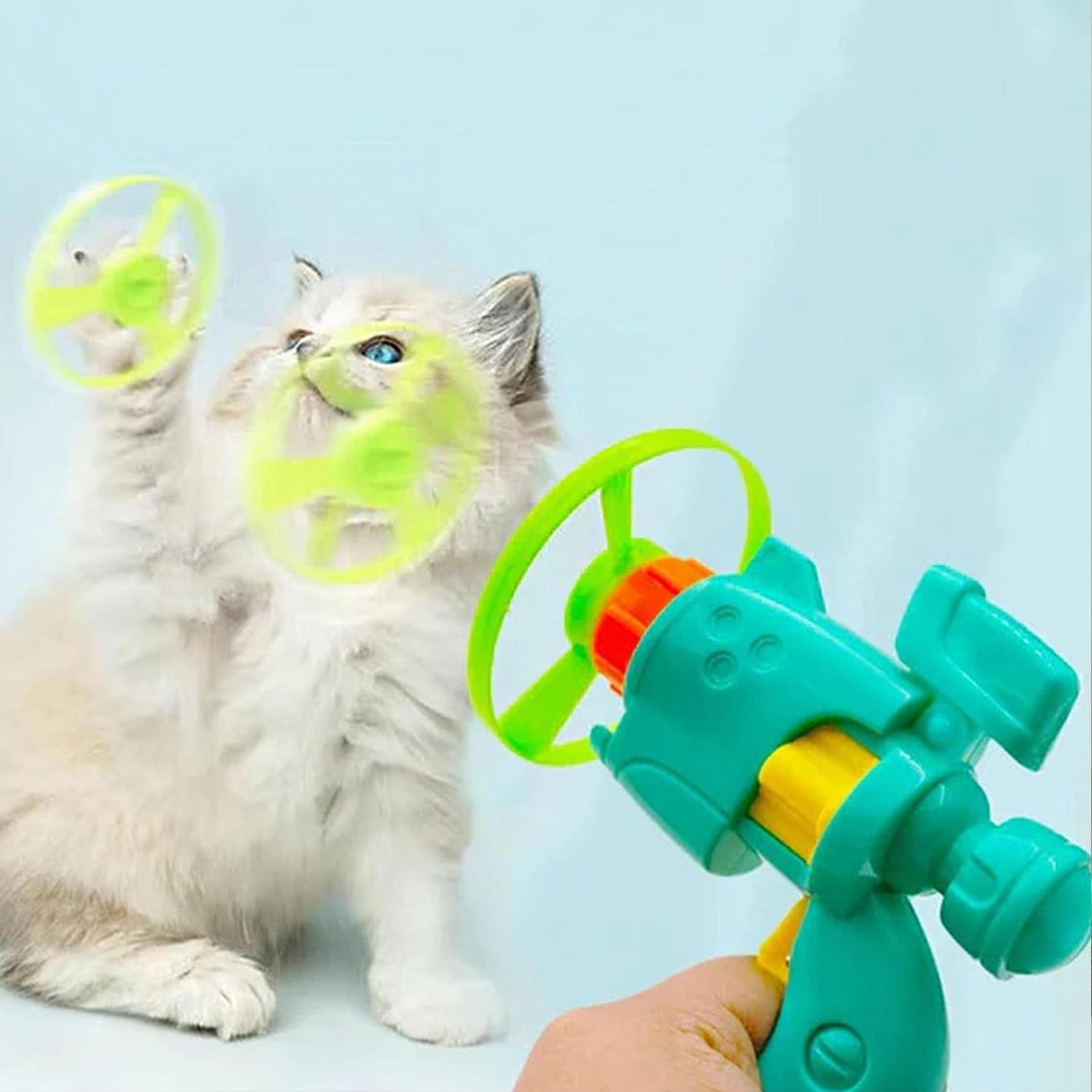 Cats Interactive Flying Saucer - Flying Disc Dog Training Toy 评论和价格