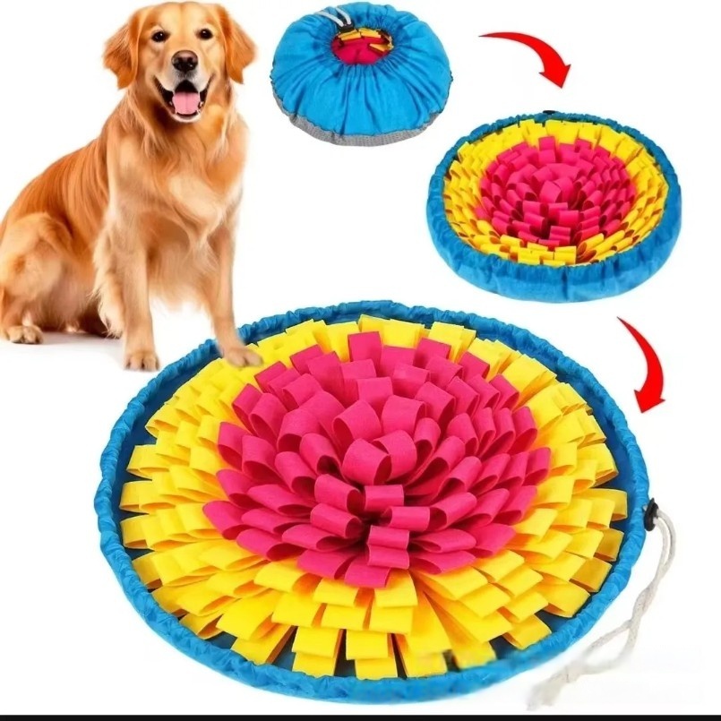 New Pet Sniffing Pad Flower-sh - Snuffle Mat For Dogs 评论和价格