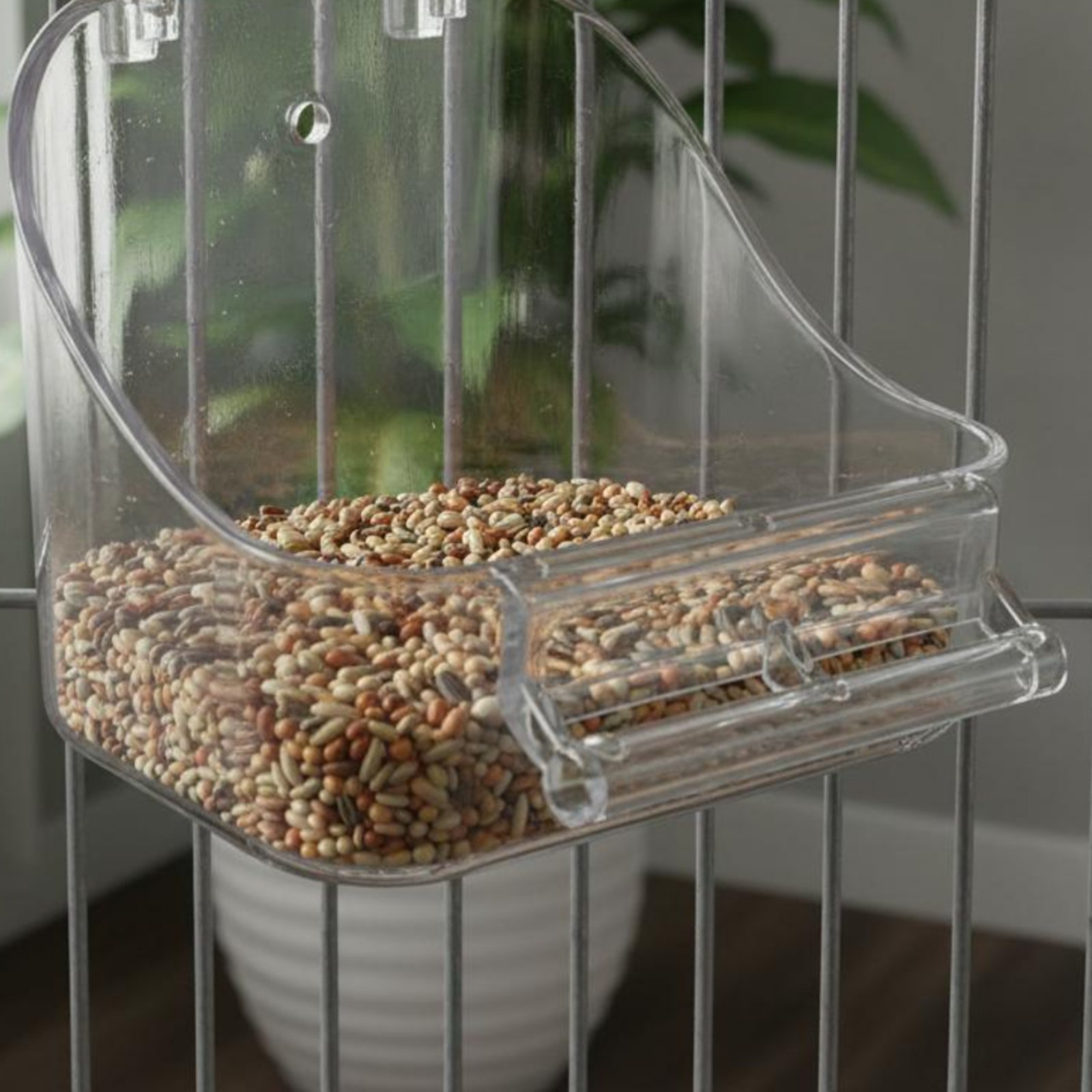 Bird Food Bowl Removable Enclo - Pet Feeders 评论和价格