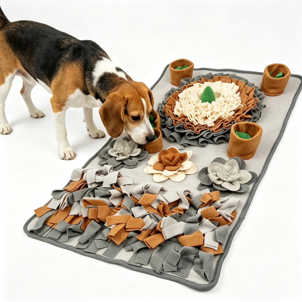 Multi-Layer Food Hiding Design - Snuffle Mat For Dogs 评论和价格