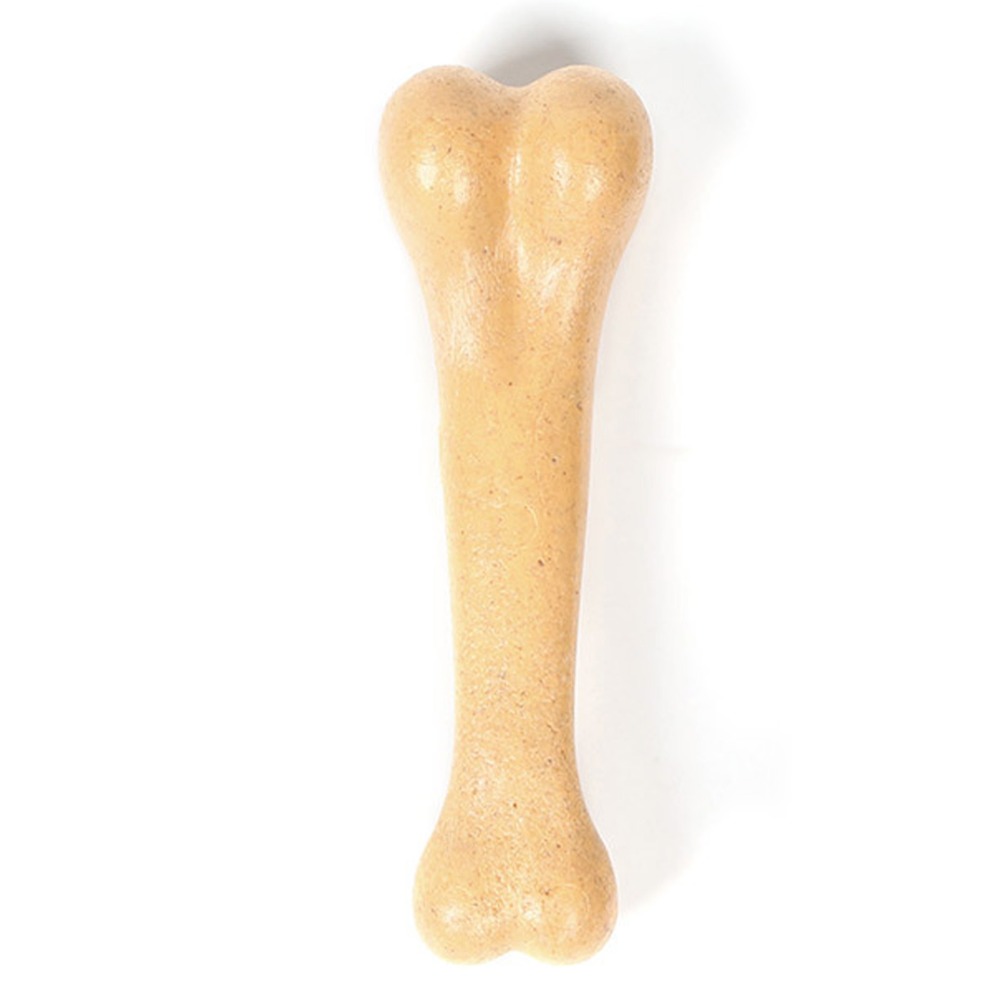 Bone Shaped Bone Chew Toy Beef - Teeth Cleaning Dog Chew Bone 评论和价格