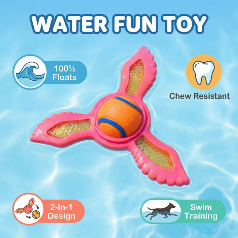 Dog Interactive Floating Fly D - Flying Disc Dog Training Toy 评论和价格