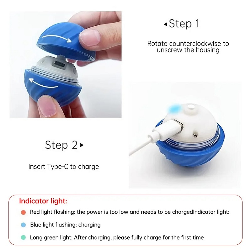 Dog Toy Ball Automatic Moving  - Automatic Moving Dog Ball 评论和价格