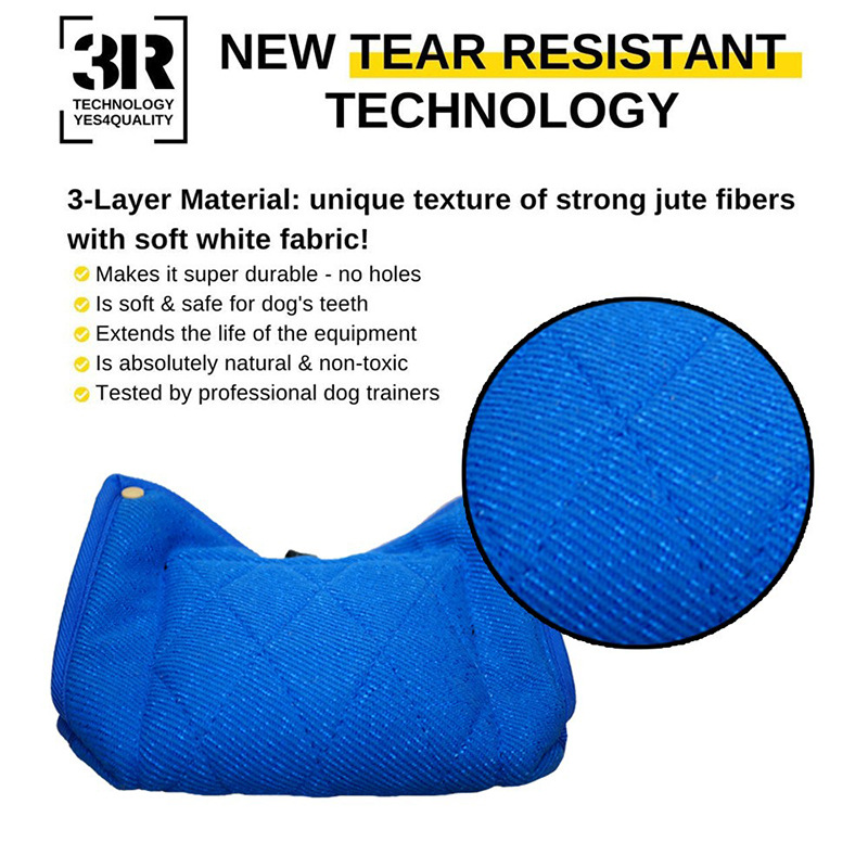 Dog Bite Pillow High Quality J - Interactive Squeaky Plush Dog Toy 评论和价格
