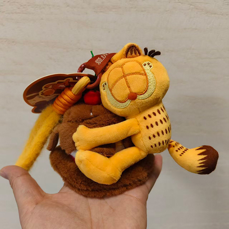 10CM Original Garfield Pendant - Cat Toys 评论和价格