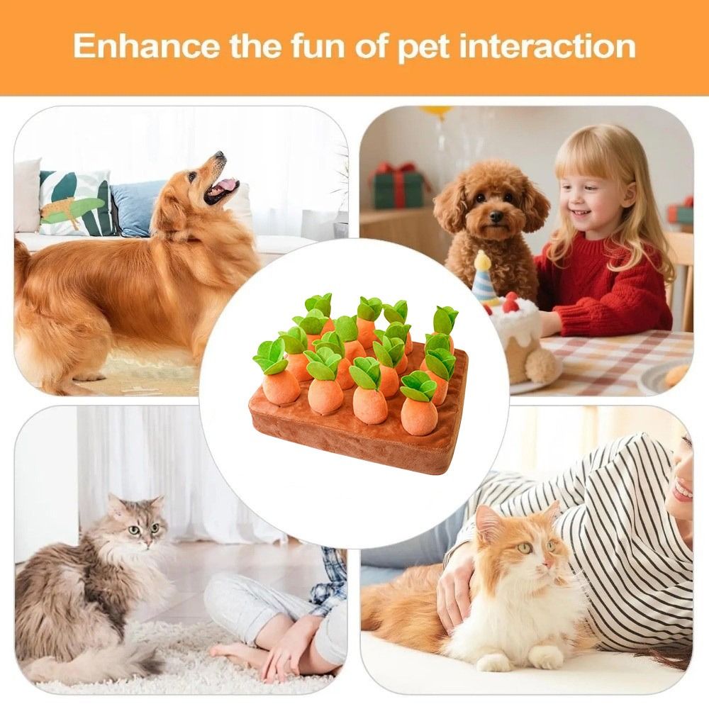 Stress Relief Carrot Snuffle M - Snuffle Mat For Dogs 评论和价格