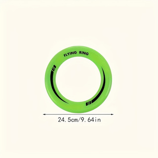 2Pcs Hollow Flying Ring Polypr - Flying Disc Dog Training Toy 评论和价格