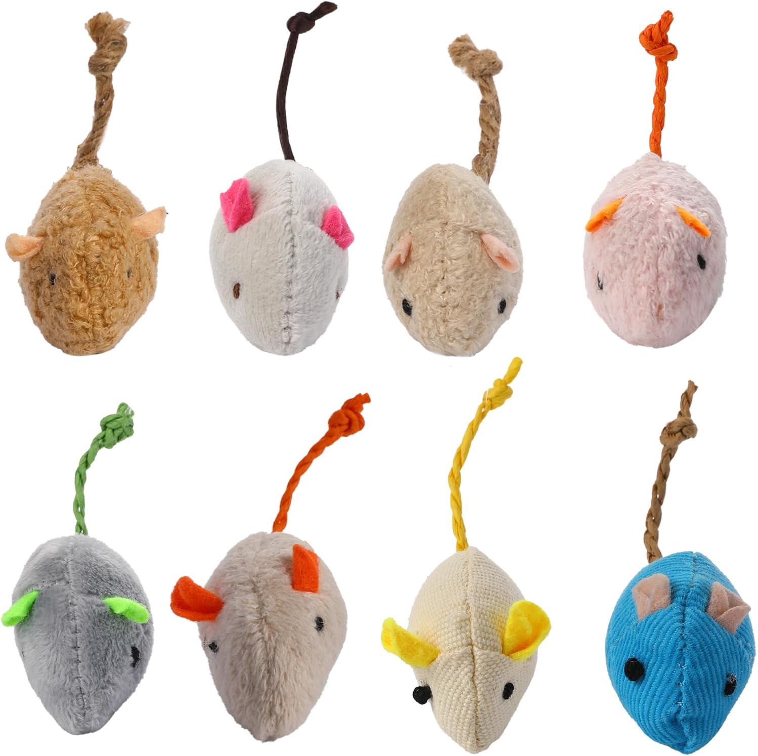 8 Randomly packed interactive  - Catnip Interactive Plush Mouse 评论和价格