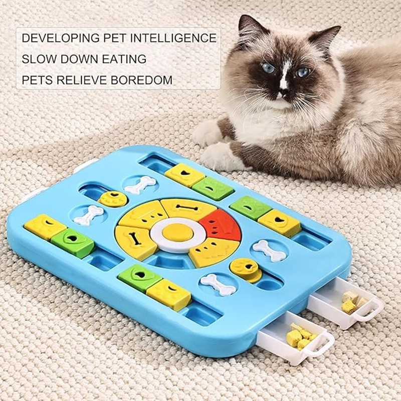 Interactive Dog Puzzle Toy for - Dog Puzzle Feeder Toy 评论和价格