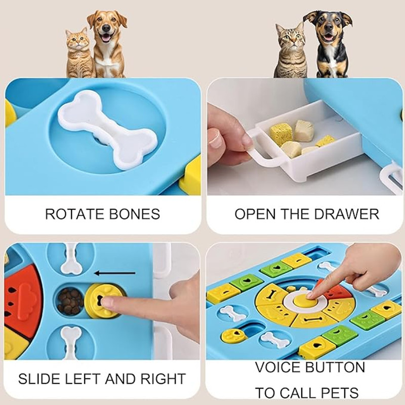 Interactive Dog Puzzle Toy for - Dog Puzzle Feeder Toy 评论和价格