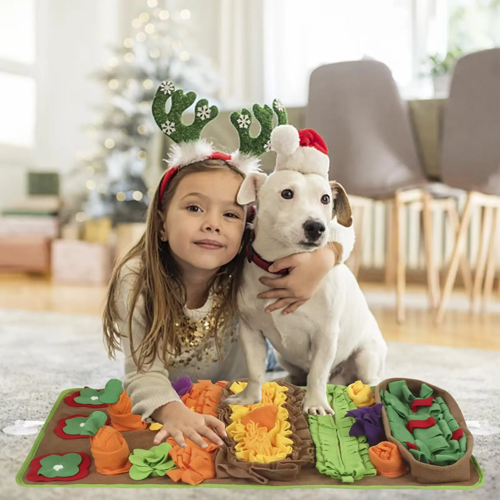 Dog Snuffle Mat Fleece Slow Fe - Snuffle Mat For Dogs 评论和价格