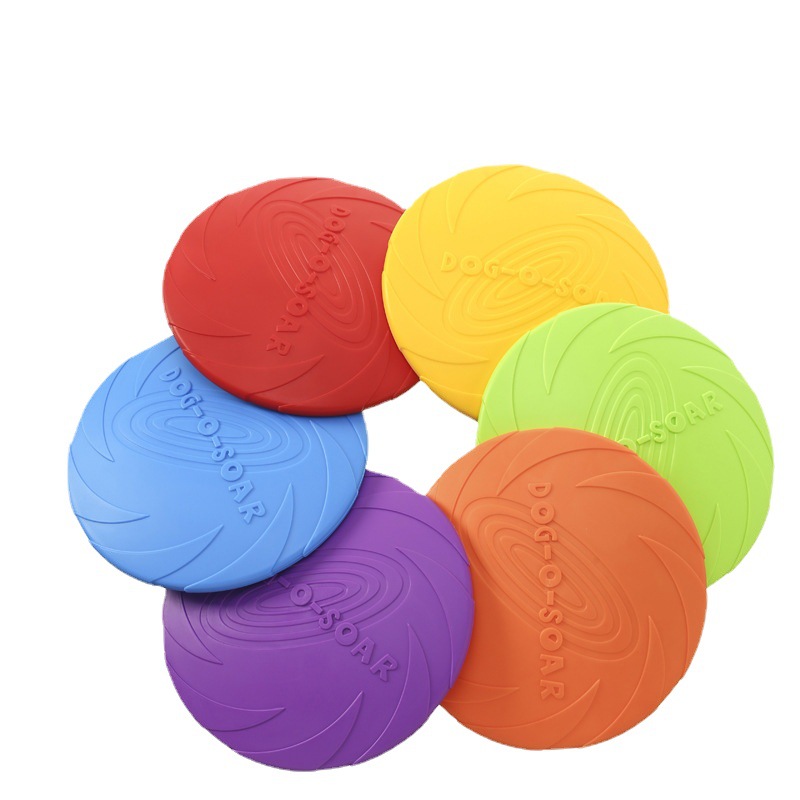 Dog Toys Silicone Flying Disc  - Flying Disc Dog Training Toy 评论和价格