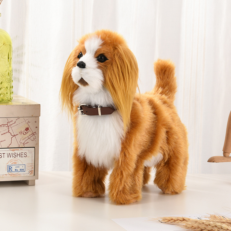 Electronic Plush Dog Toys Inte - Interactive Squeaky Plush Dog Toy 评论和价格