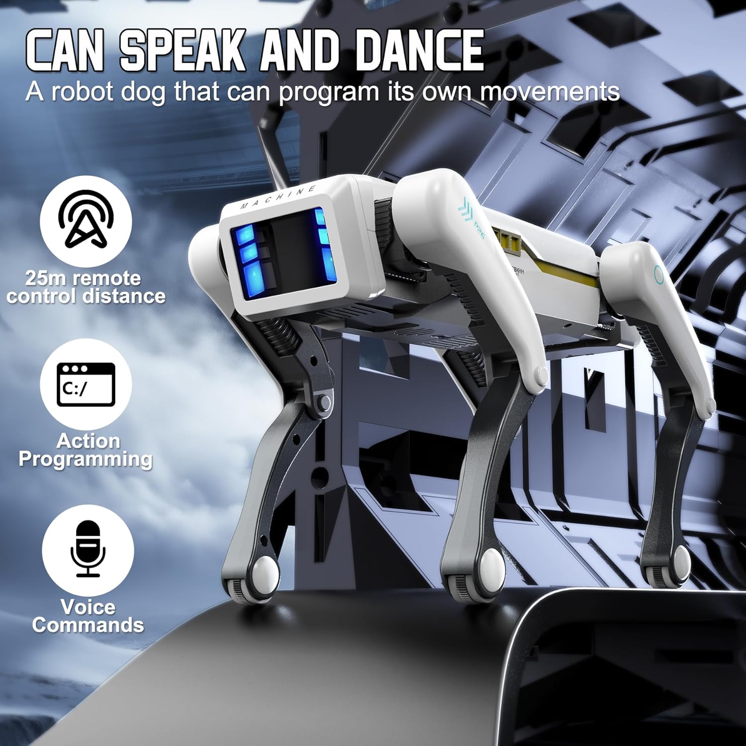 RC Mechanical Dog Multifunctio - Interactive Squeaky Plush Dog Toy 评论和价格