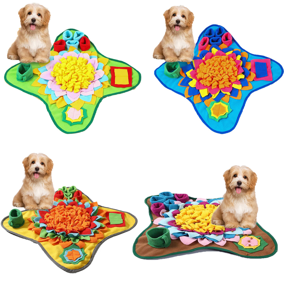 Good Pet Snuffle Mat for Dogs, - Dog Puzzle Feeder Toy 评论和价格