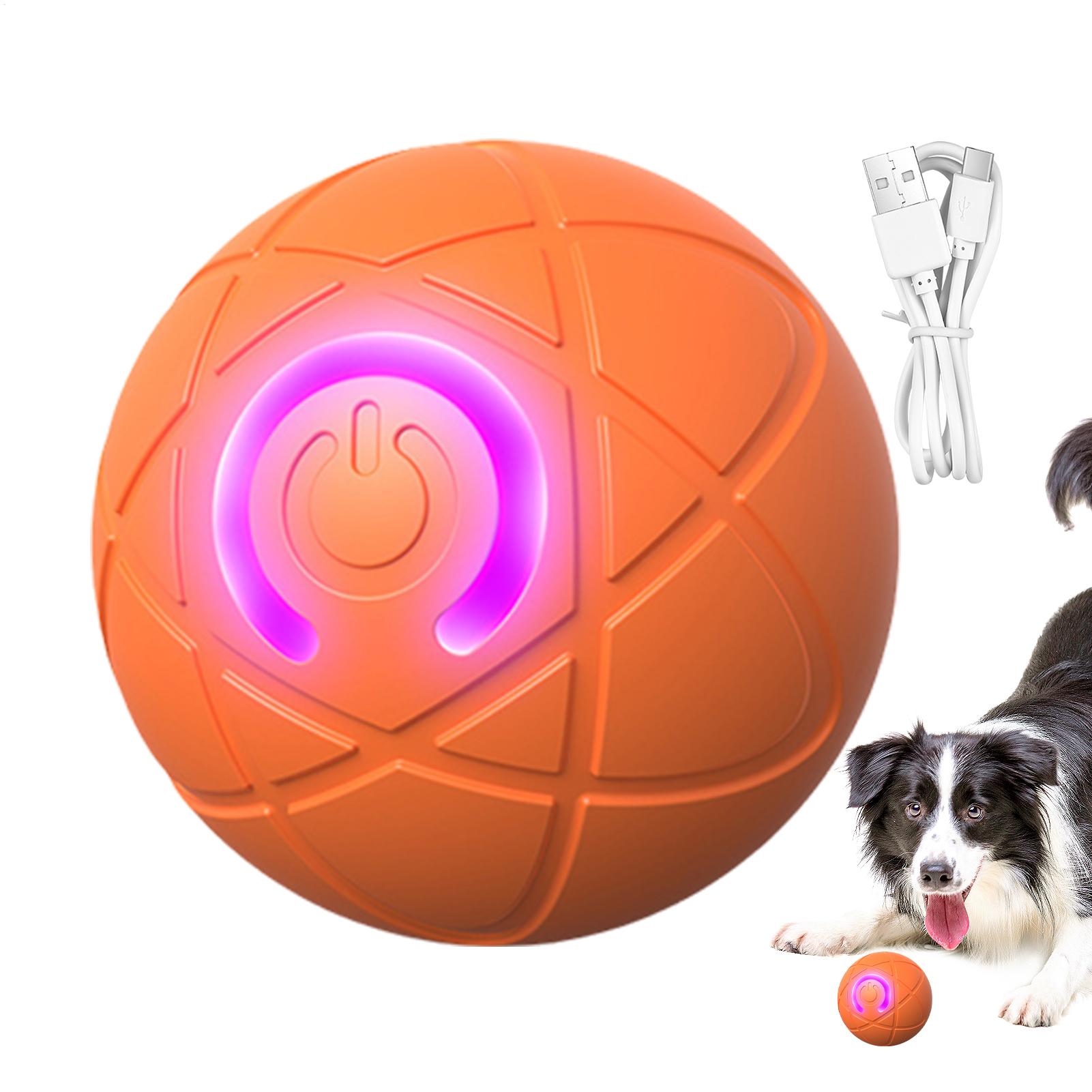 Dog Toy Ball Interactive Rolli - Automatic Moving Dog Ball 评论和价格