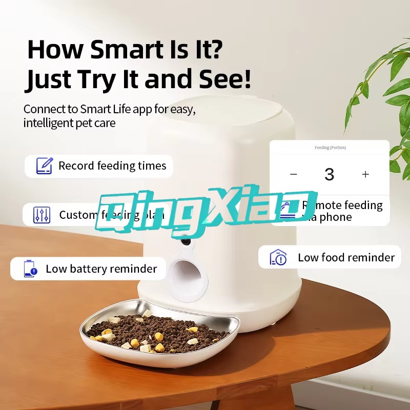 Fully Automatic Smart 4L Stain - Pet Feeders 评论和价格