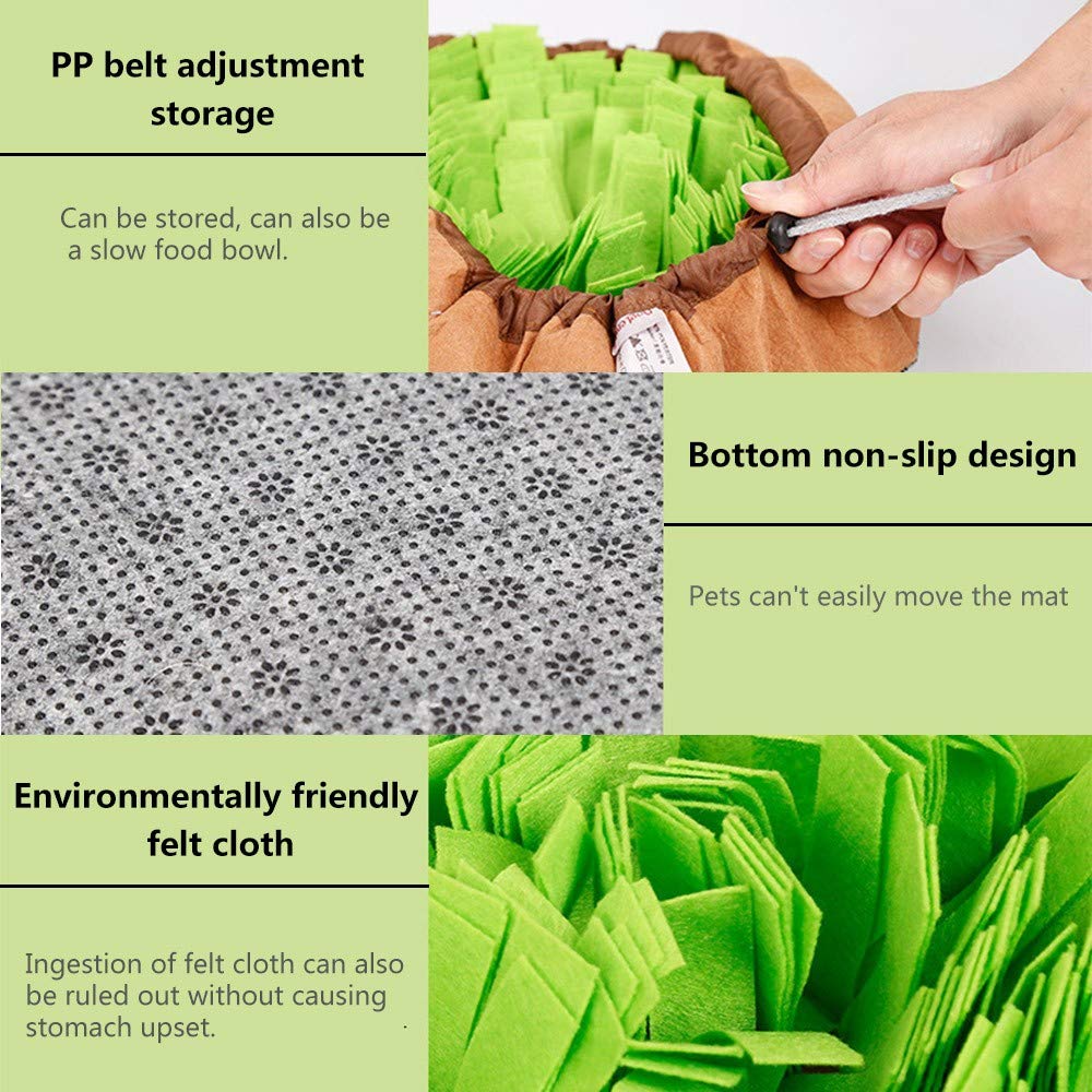 Pet Snuffle Mat for Dogs, Inte - Snuffle Mat For Dogs 评论和价格
