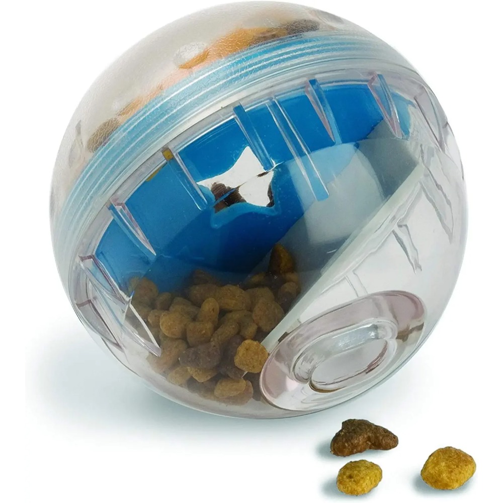 IQ Treat Ball Dog Treat Dispen - Dog Puzzle Feeder Toy 评论和价格