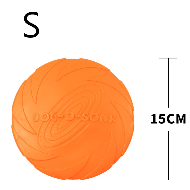 TPR Big Dog Training Toy Flyin - Flying Disc Dog Training Toy 评论和价格