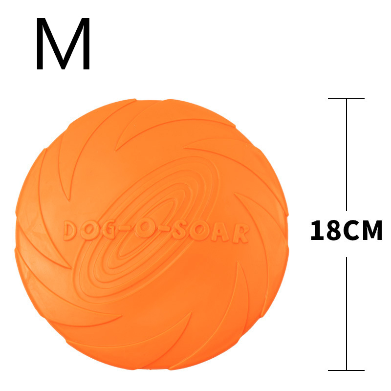 TPR Big Dog Training Toy Flyin - Flying Disc Dog Training Toy 评论和价格